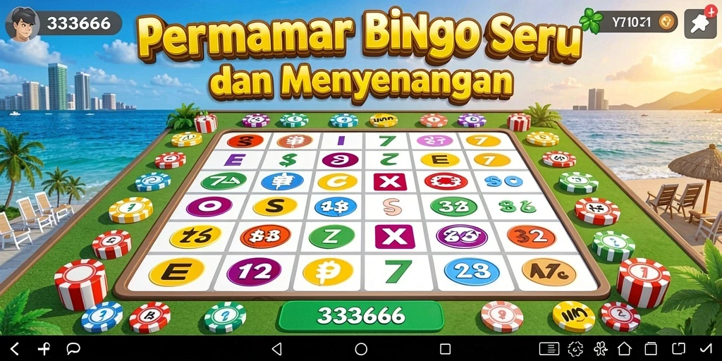 Screenshot menampilkan keseruan gameplay Bingo di 333666.