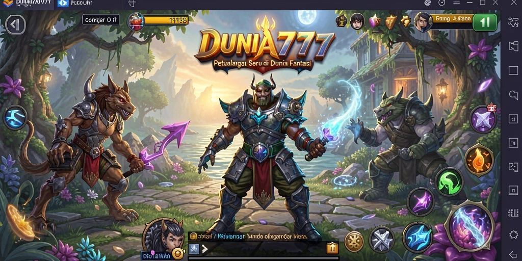 Gameplay DUNIA777 yang menampilkan petualangan seru dan pengalaman mendebarkan.