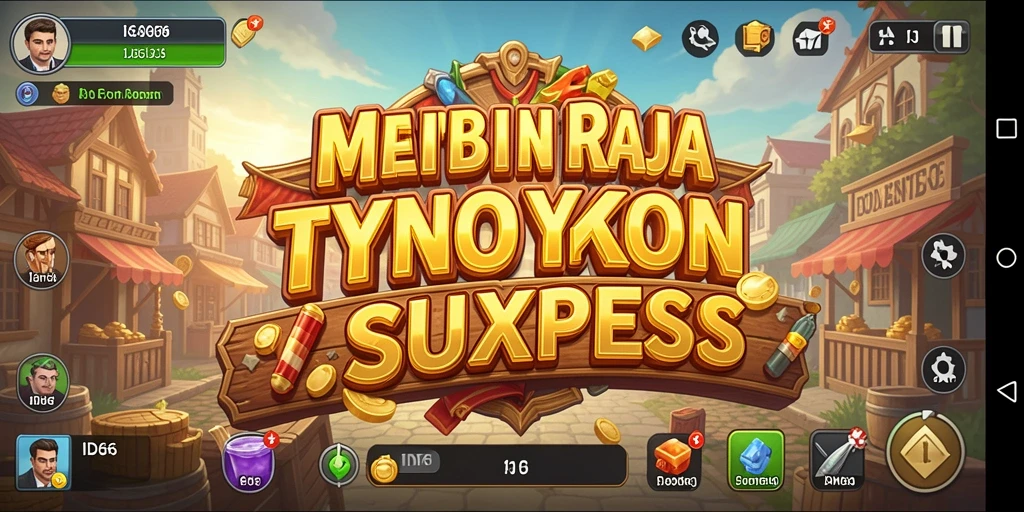 Tangkapan layar gameplay ID66 dengan elemen manajemen Tycoon.